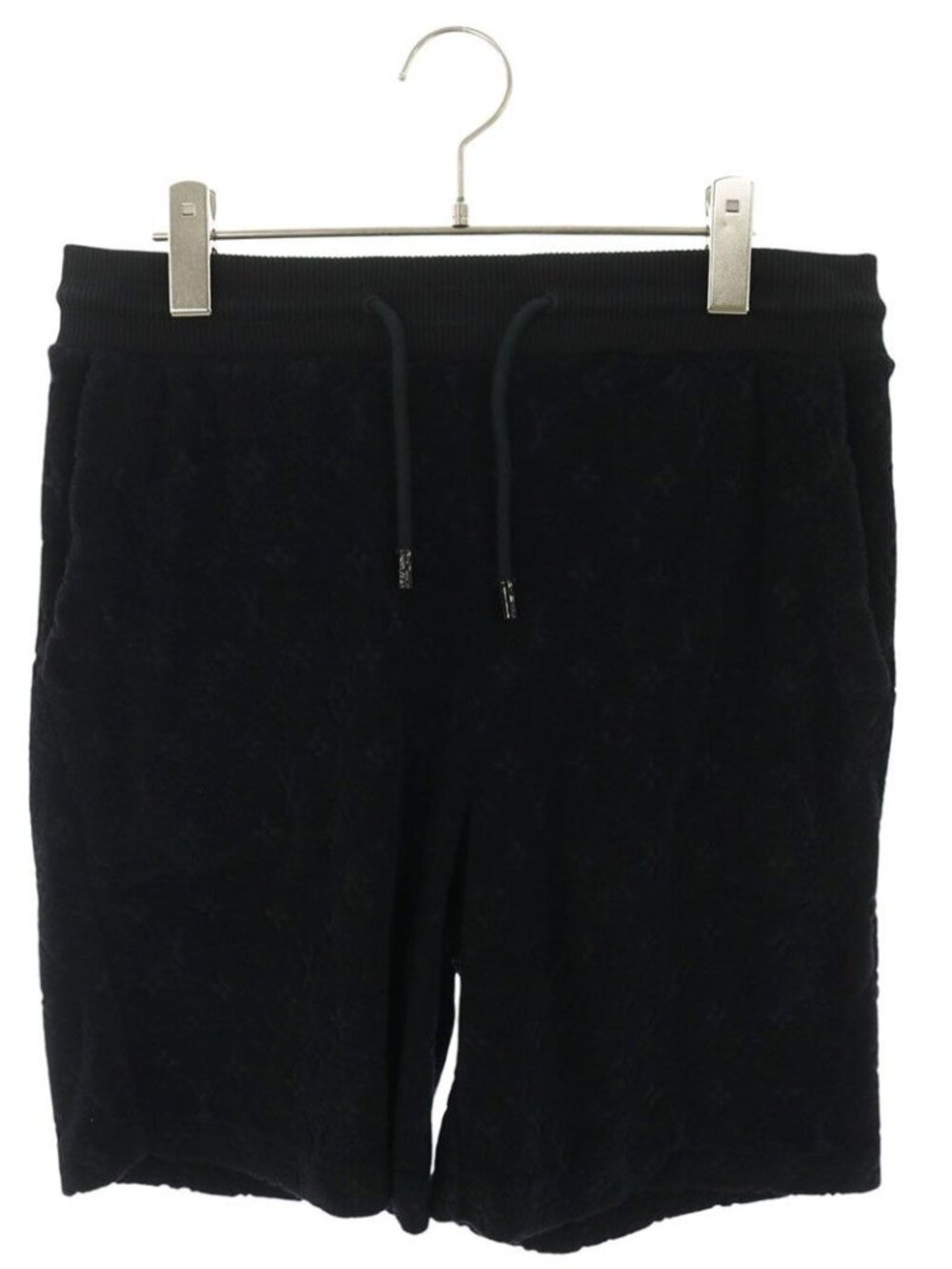 Louis Vuitton Monogram All Over Print French Terry Shorts XS